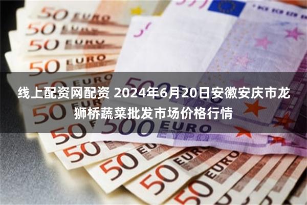 线上配资网配资 2024年6月20日安徽安庆市龙狮桥蔬菜批发市场价格行情