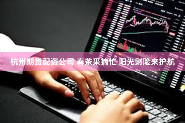 杭州期货配资公司 春茶采摘忙 阳光财险来护航
