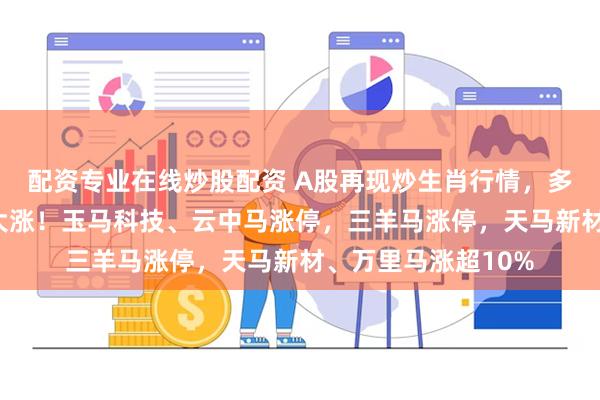 配资专业在线炒股配资 A股再现炒生肖行情，多只带“马”字个股大涨！玉马科技、云中马涨停，三羊马涨停，天马新材、万里马涨超10%