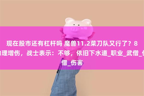 现在股市还有杠杆吗 魔兽11.2菜刀队又行了？8%物理增伤，战士表示：不够，依旧下水道_职业_武僧_伤害